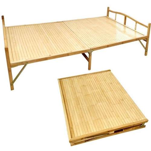 折叠床简易床午休床凉床办公午睡床陪护床单人双人经济型竹床