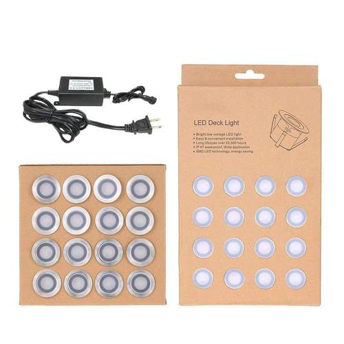 LED防水甲板灯广场景观灯夹板橱柜灯墙角装饰灯嵌入式地埋灯