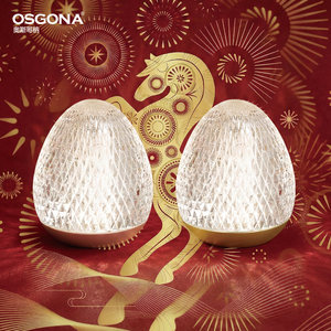 【品牌工厂】奥斯哥纳轻奢水晶台灯床头氛围摆件礼物装饰台灯简爱