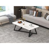 茶几现代简约客厅家用茶桌小户型北欧轻奢办公室阳台钢化玻璃边几