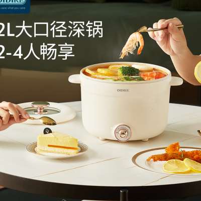 OIDIRE电煮锅宿舍学生一体电热锅小火锅家用多功能小电锅煮面小锅