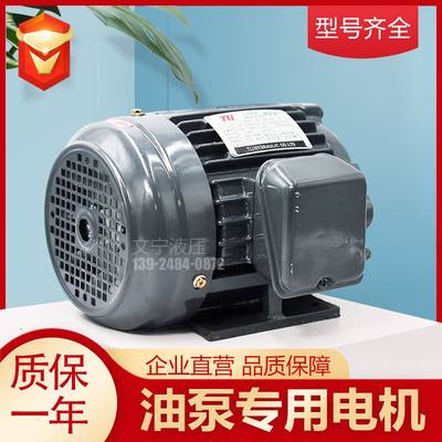 台式液压油泵兼用马达直插式电机1HP 2HP 3HP 5HP 7.5HP电机马达