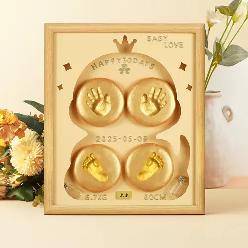 Памятные отпечатки рук и ног для новорожденных