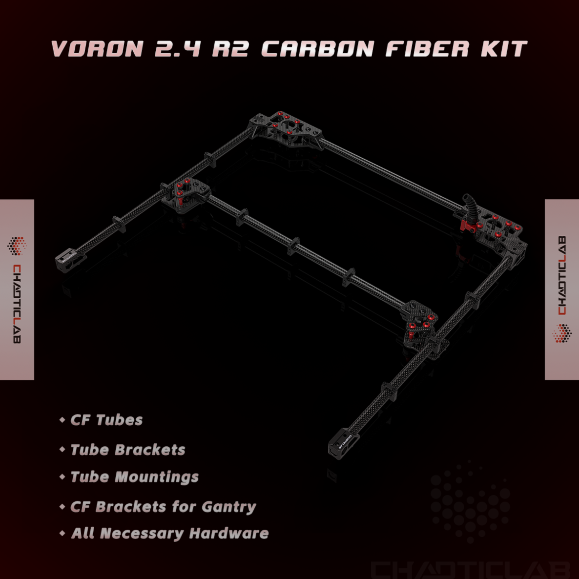 ChaoticLab Voron V2.4全碳纤维龙门升级套件