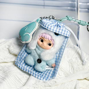 wakuku三代立刻开挂吧系列遛娃包12cm毛绒玩偶娃包外出展示保护套