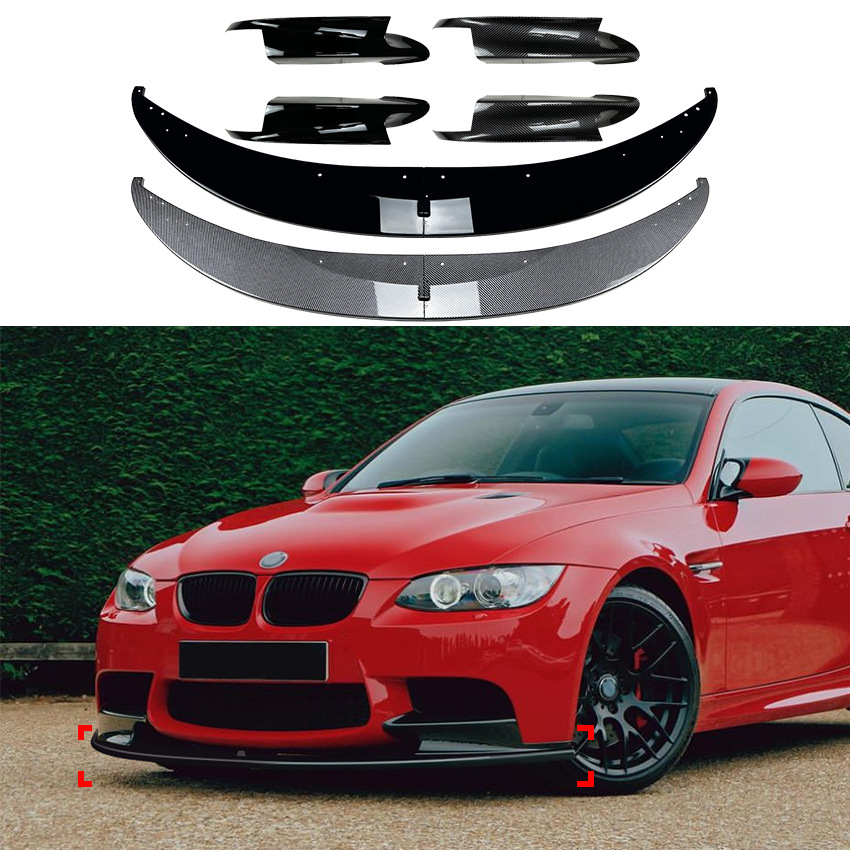 适用宝马3系 M3 E90 E91 E92 E93 2006-2013 前包角前唇前铲改装