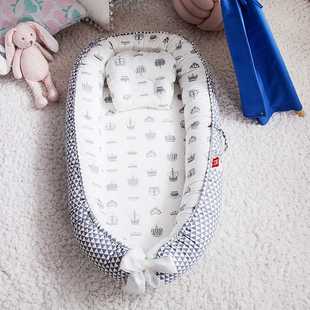床中床婴儿床宝宝防惊跳可移动折叠新生儿仿生睡床bb防 新款 便携式