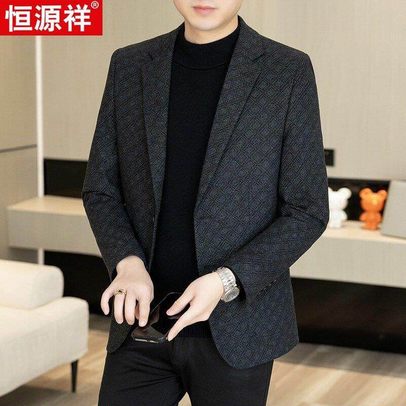 恒源祥男士西服春季新款中青年单西外套韩版休闲高端免烫商务上衣,男装,西服,淘宝优惠券,粉丝福利购,淘宝优惠卷