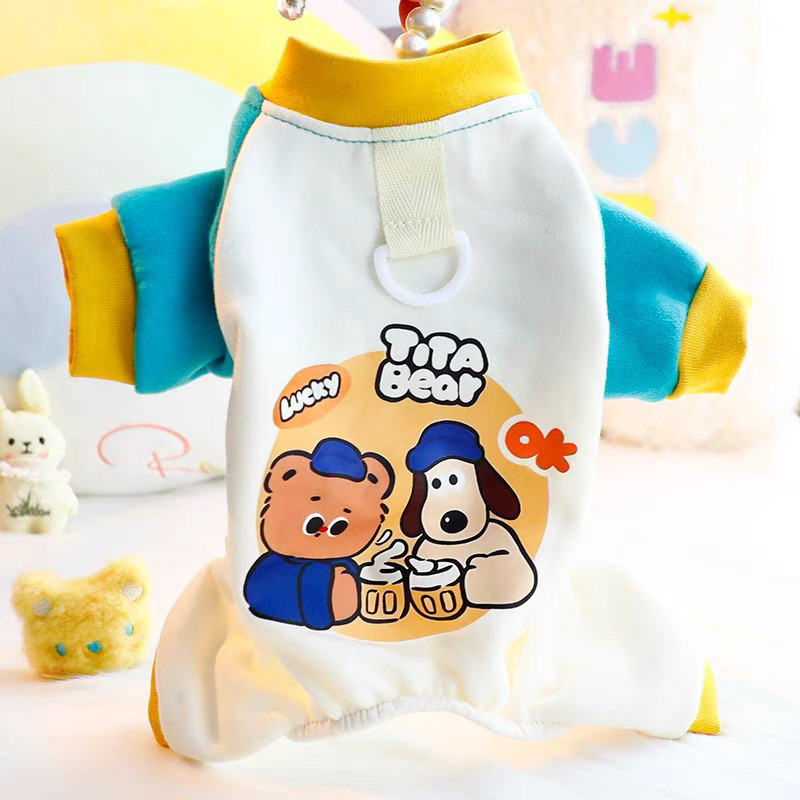 狗狗衣服秋冬装四腿衣抓绒卫衣可爱卡通可牵引小型犬泰迪宠物比熊,宠物/宠物食品及用品,狗宠物服装/雨衣,淘宝优惠券,粉丝福利购,淘宝优惠卷