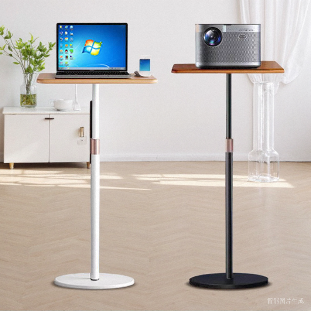 可升降桌可折叠小书桌增高支架高脚桌站立式工作台电脑直播展示桌