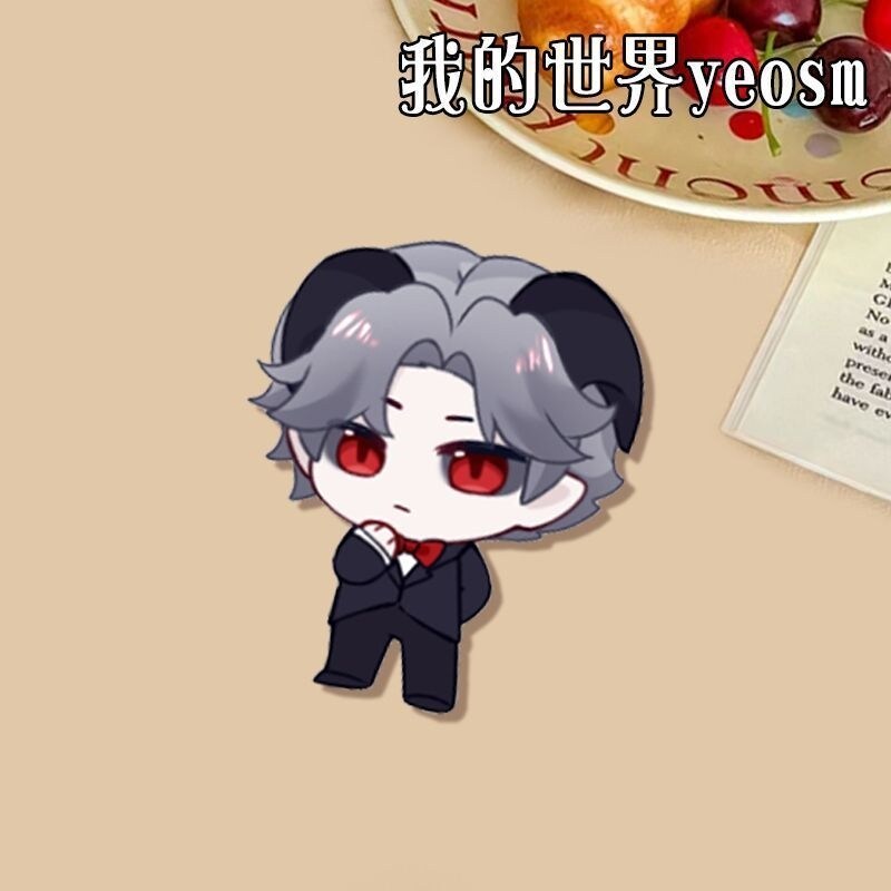 我的世界yeosm胸针同人可爱版学生书包立体卡通挂件二次元饰品