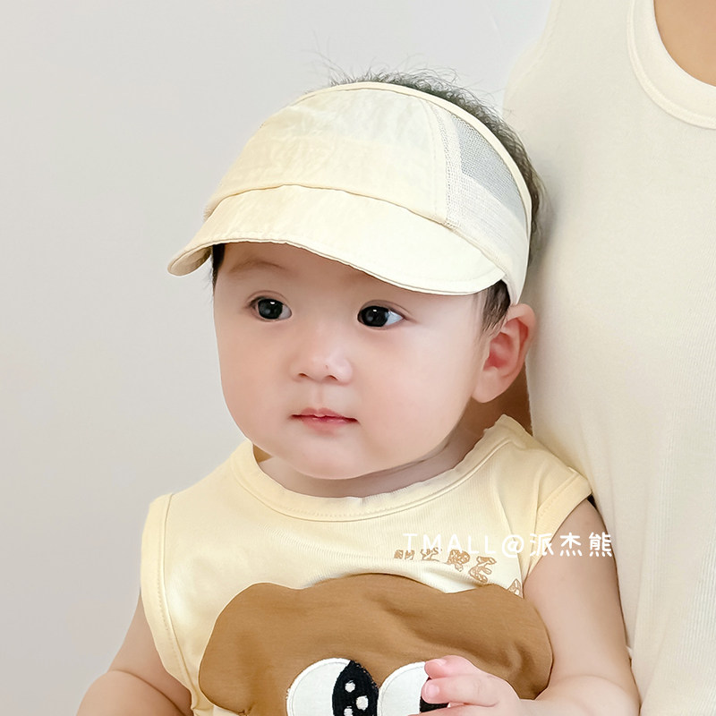 婴儿帽子夏季薄款小月龄胎帽新生婴幼儿护囟门遮阳帽宝宝遮脑门心