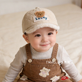 宝宝帽子男宝冬2025新款 冬季 保暖加厚儿童鸭舌帽冬天保暖男孩小童