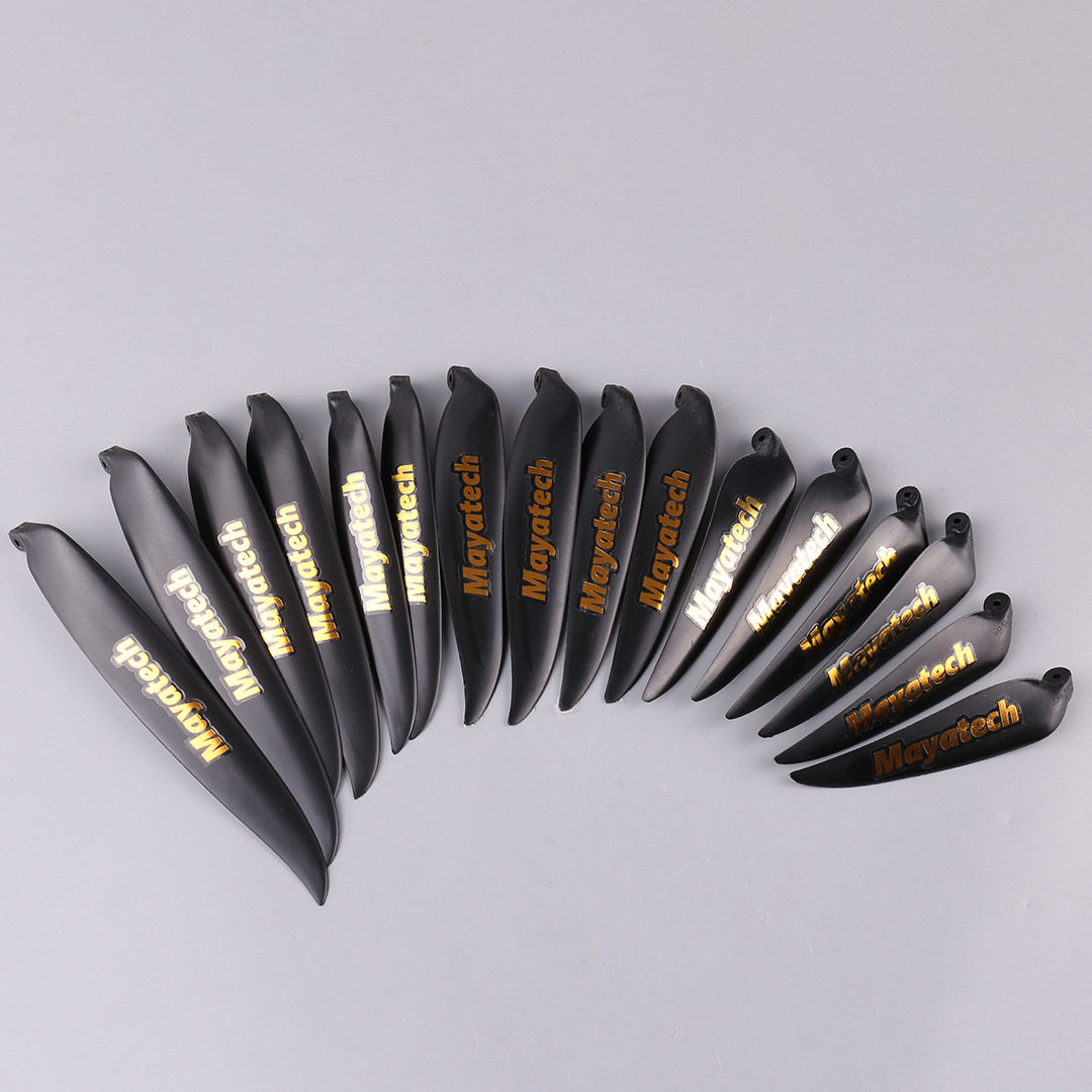 Mayatech航模固定翼尼龙折叠桨10*6至16*8滑翔机fpv无人机螺旋桨