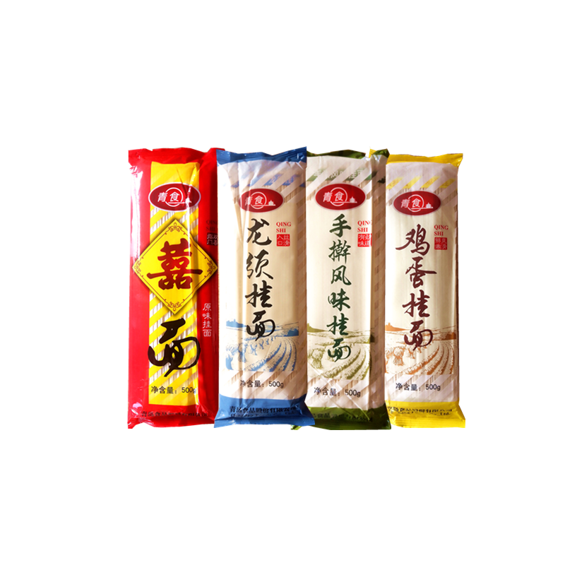 青食挂面四种口味500g