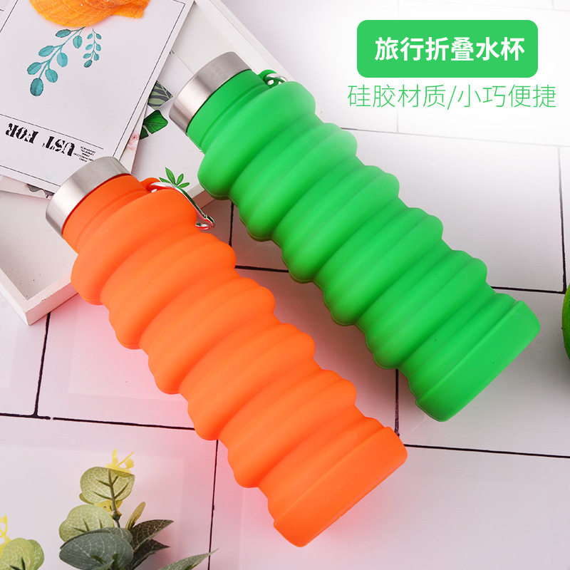 硅胶杯可伸缩折叠杯户外