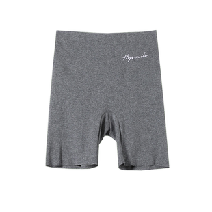 纯棉高腰三分打底裤女外穿夏季薄款无痕防走光安全裤紧身保险短裤