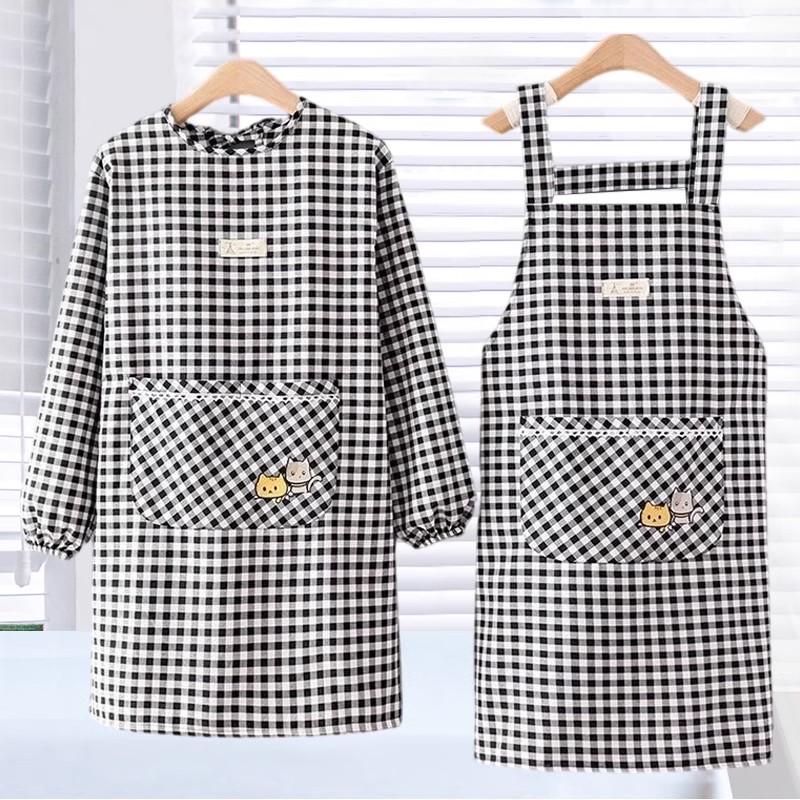 罩衣甜鑫帆布防水加厚女时尚长袖