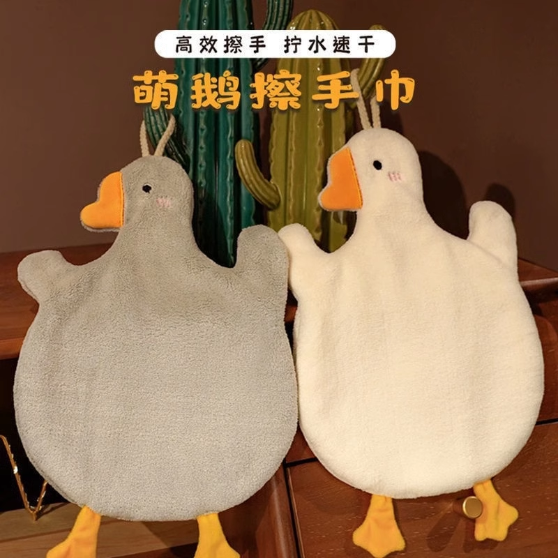 甜鑫擦手巾可挂式卡通强吸水厨房