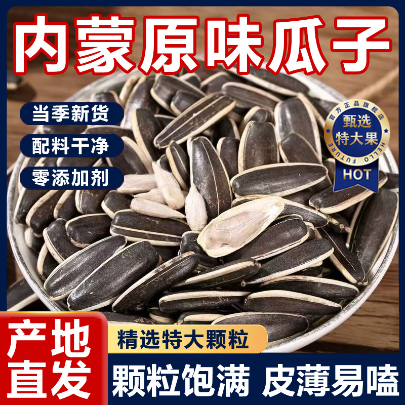 【好吃不上火】内蒙古特产葵瓜子