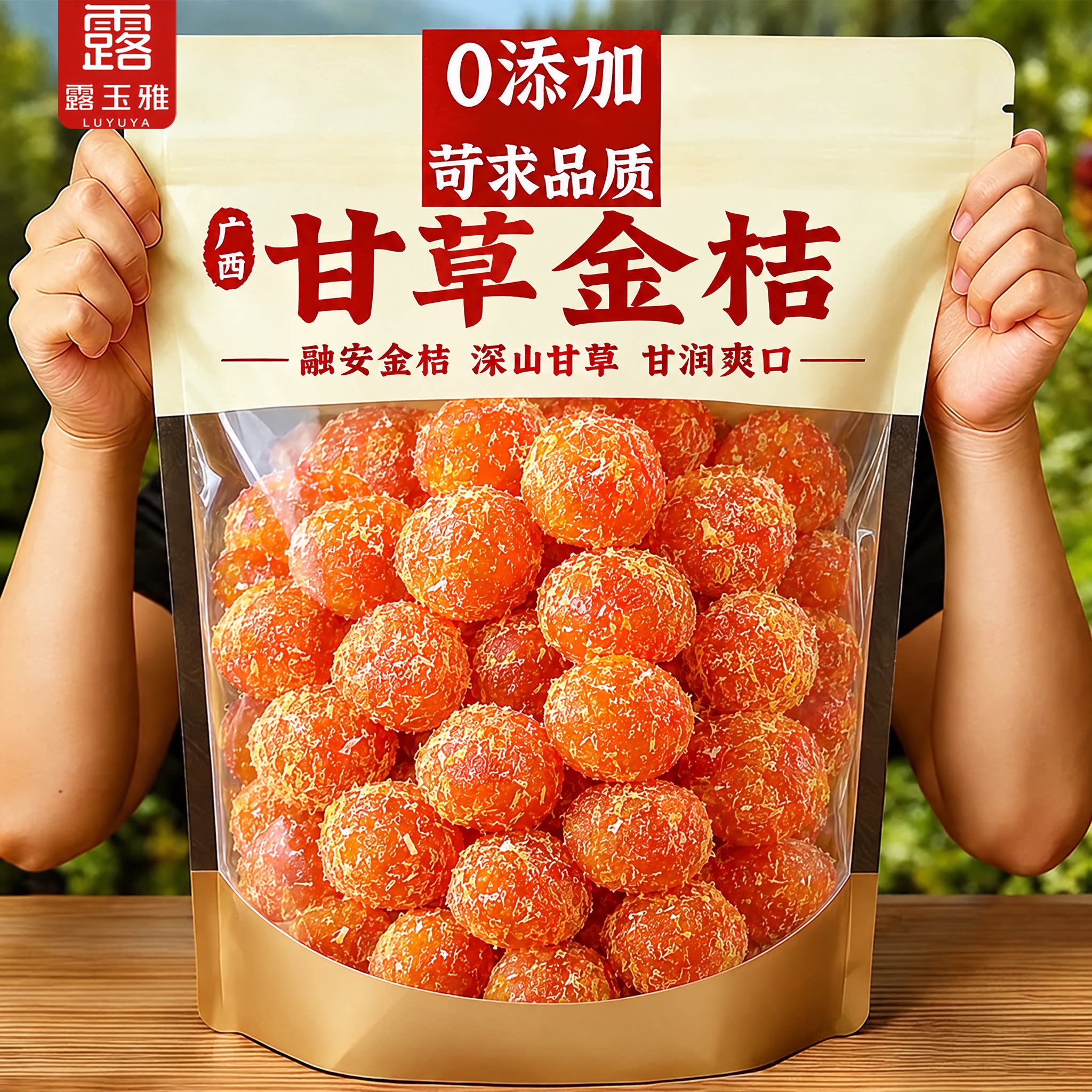 广西特产甘草金桔正宗官方旗舰店无添加天山冰糖雪桔蜜饯水果干果