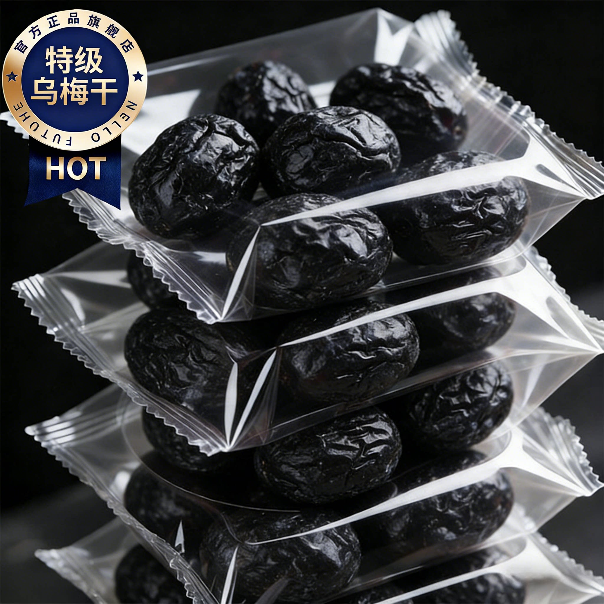 新疆特级乌梅干泡水官方旗舰店无糖精无添加天山非烟熏正品中药材