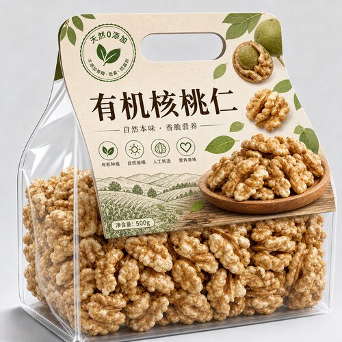 正宗有机核桃仁原味无添加官方旗舰店正品生的新疆孕妇烘焙专用