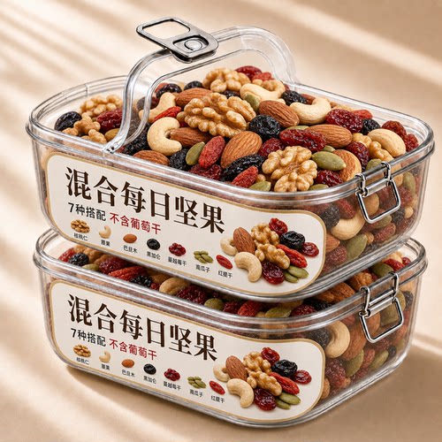 孕妇零食坚果怀孕期能吃的混合每日坚果无添加剂独立包装营养小吃