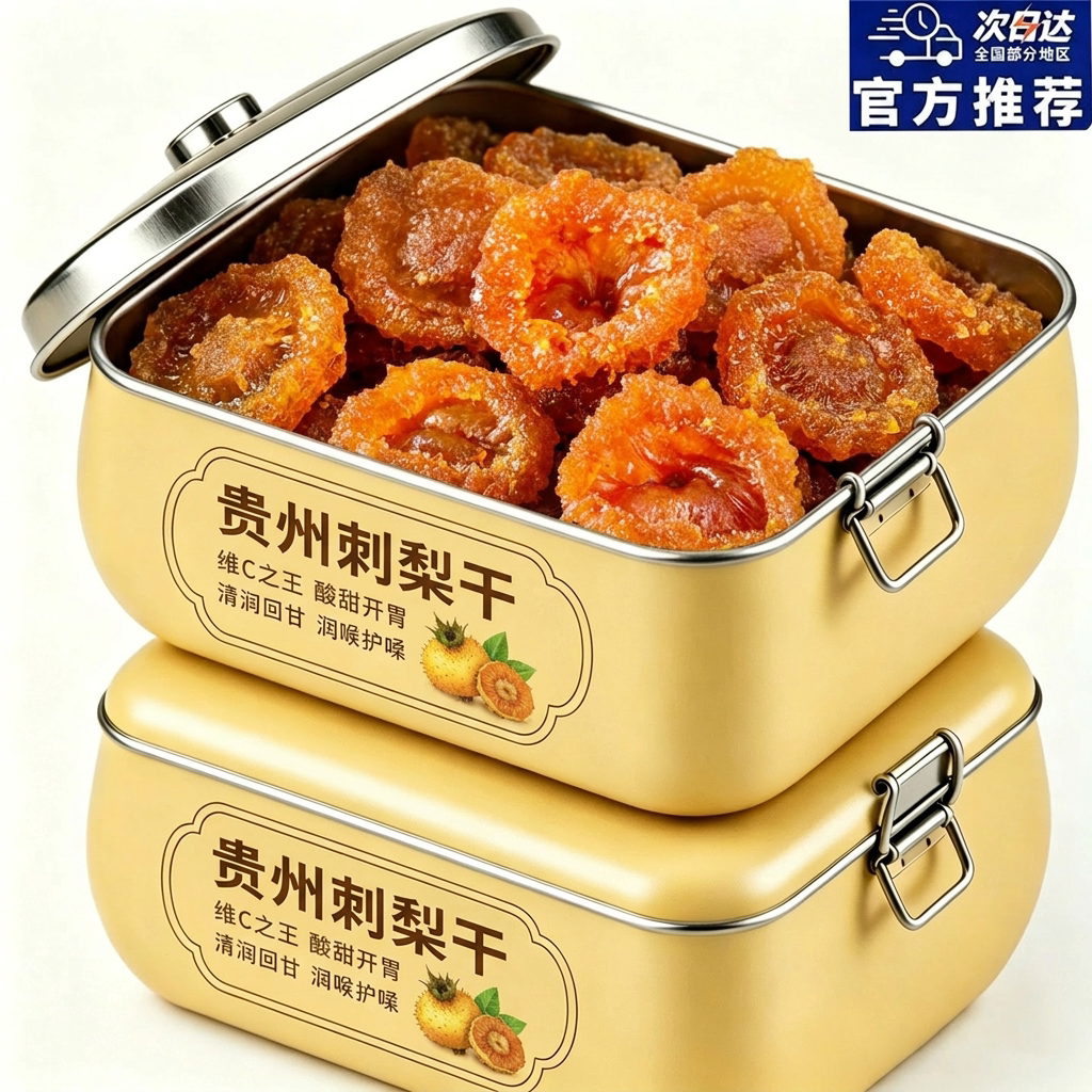 贵州刺梨干官方旗舰店正宗2026新货特产野生酸甜果脯蜜饯