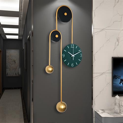 时钟挂钟客厅创意装饰大气家用轻奢风现代简约时尚石英钟钟表网红