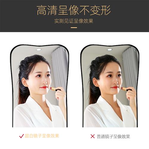 挂门全身穿衣镜子家用卧室挂墙壁挂式门后网红异形等身化妆试衣镜