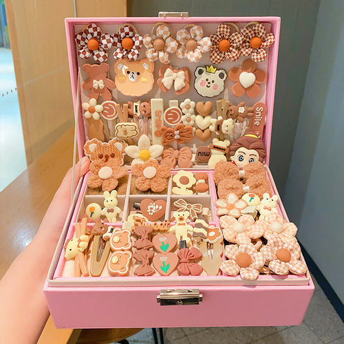女孩的生日礼物发饰礼盒