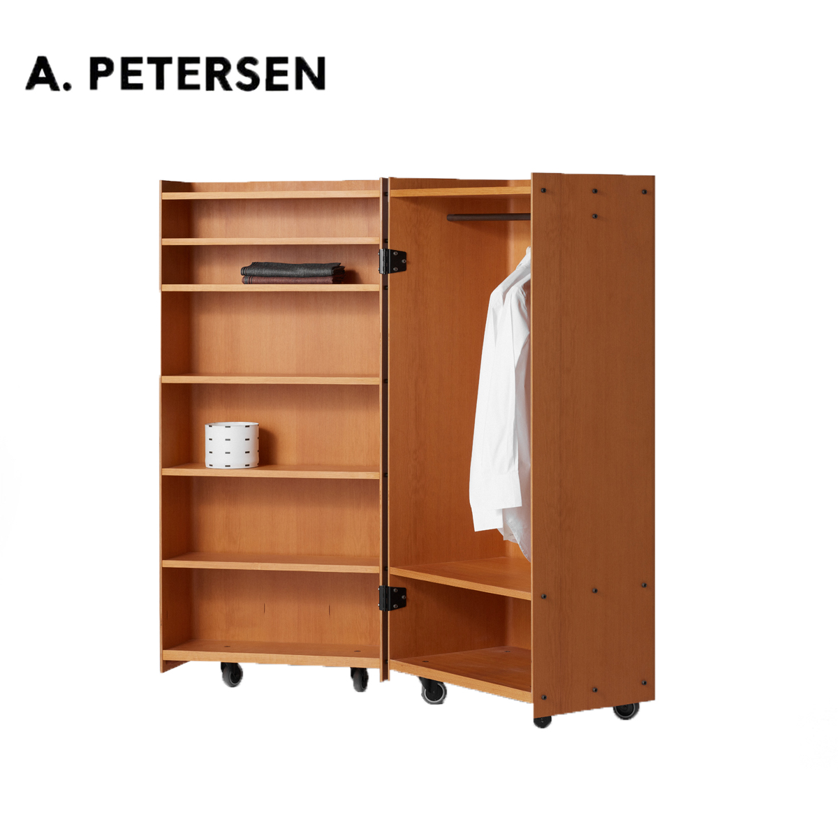 【原装正品】 丹麦 A.Petersen | Roller Cabinet 滚轮柜储物衣柜