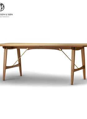 【原装正品】丹麦 Carl Hansen | BM1160 Hunting Table 实木餐桌