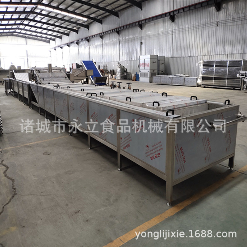 马口铁罐头全自动低温灭菌流水线 豆制品奶制品巴氏杀菌冷却设备