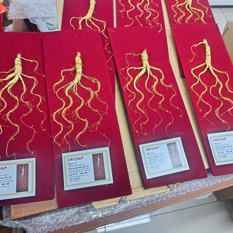 邮人参长白山非野VMG山参礼盒下林北参货送礼伴手包礼礼盒东特产