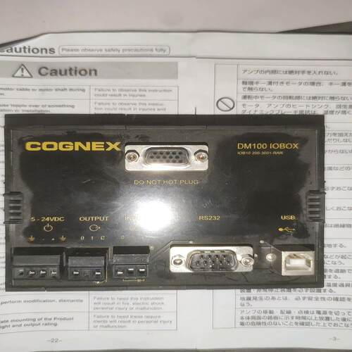 COGNEX康耐视 DM100 IOBOX 电源模块