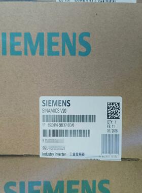 （设备配件）西门子V20 带内置C3滤波变频器 3AC 380V西门子
