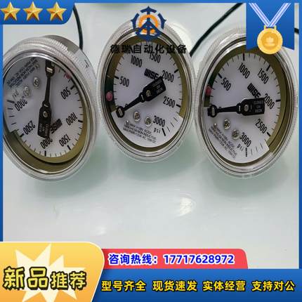 wika威卡WISE电接信号压力表  背接电接式超高纯特气压议价