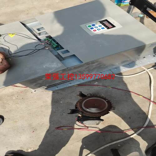 【荣强工控】得立变频器75KW AC50-G75/90-T4二手拆机，上