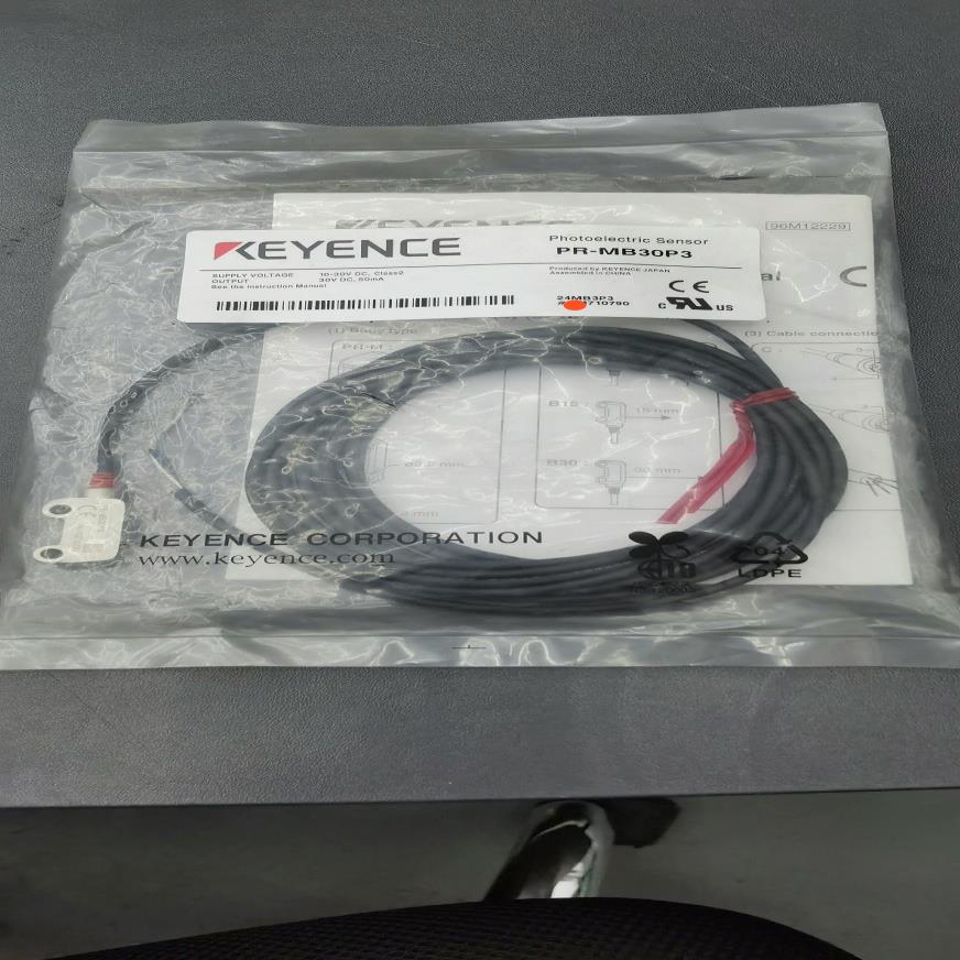 基恩士PR-MB30P3光电传感器，全新原装，片