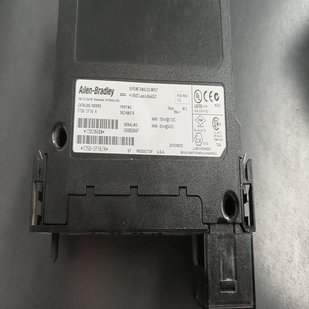 （设备配件）有1756IF16。功能没有-，修过问题