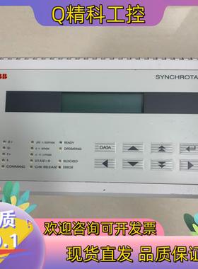 现货ABB同期控制单SYNCHROTACT 5 3BHB0
