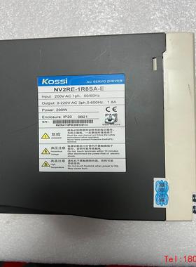 【非标价】KOSSi科伺套装 N2RE-1R8SA-E 200w