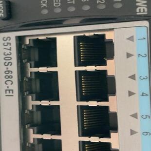 测试正常 S5730S 成色新 EI华为交换机 配置 68C