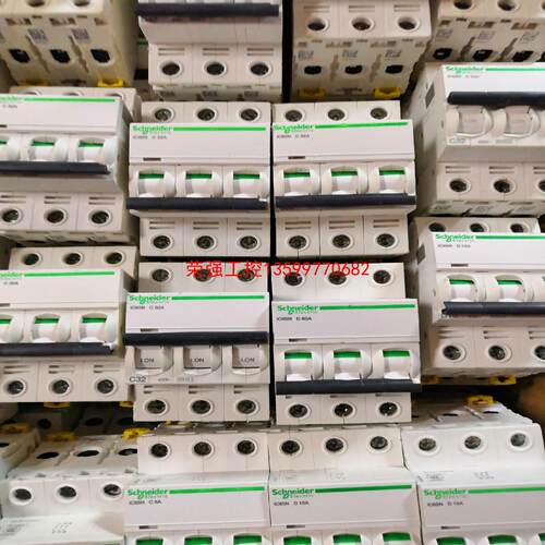 【荣强工控】施耐德 iC65N 3P断路器，3P1A-63A，3P C1