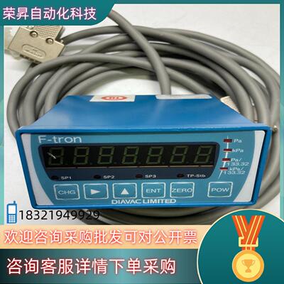 DIAVAC LIMITED 真空数显 FTR-1 F-TR