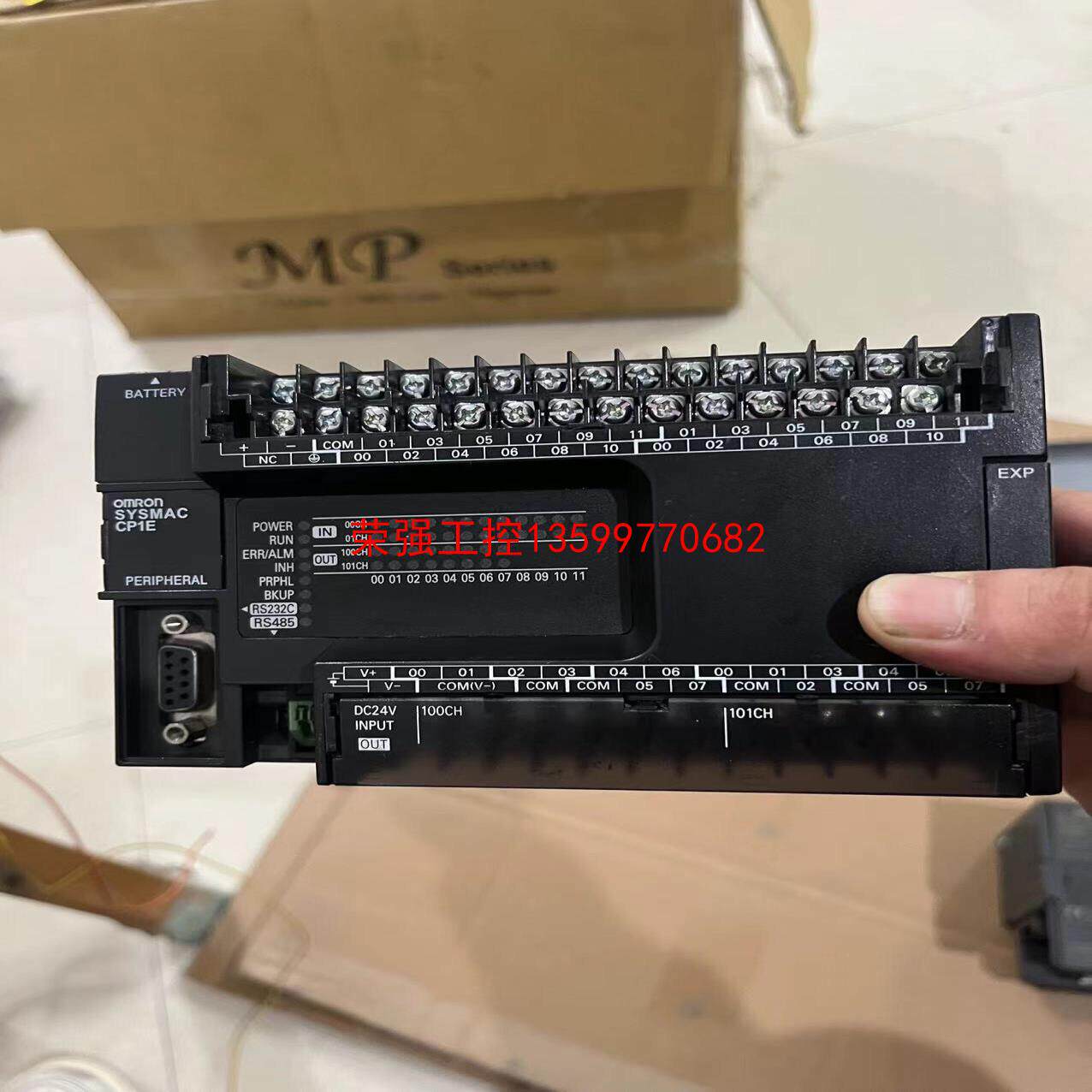 【荣强工控】CP1E-N40S1DT-D二手拆机欧姆龙plc1.