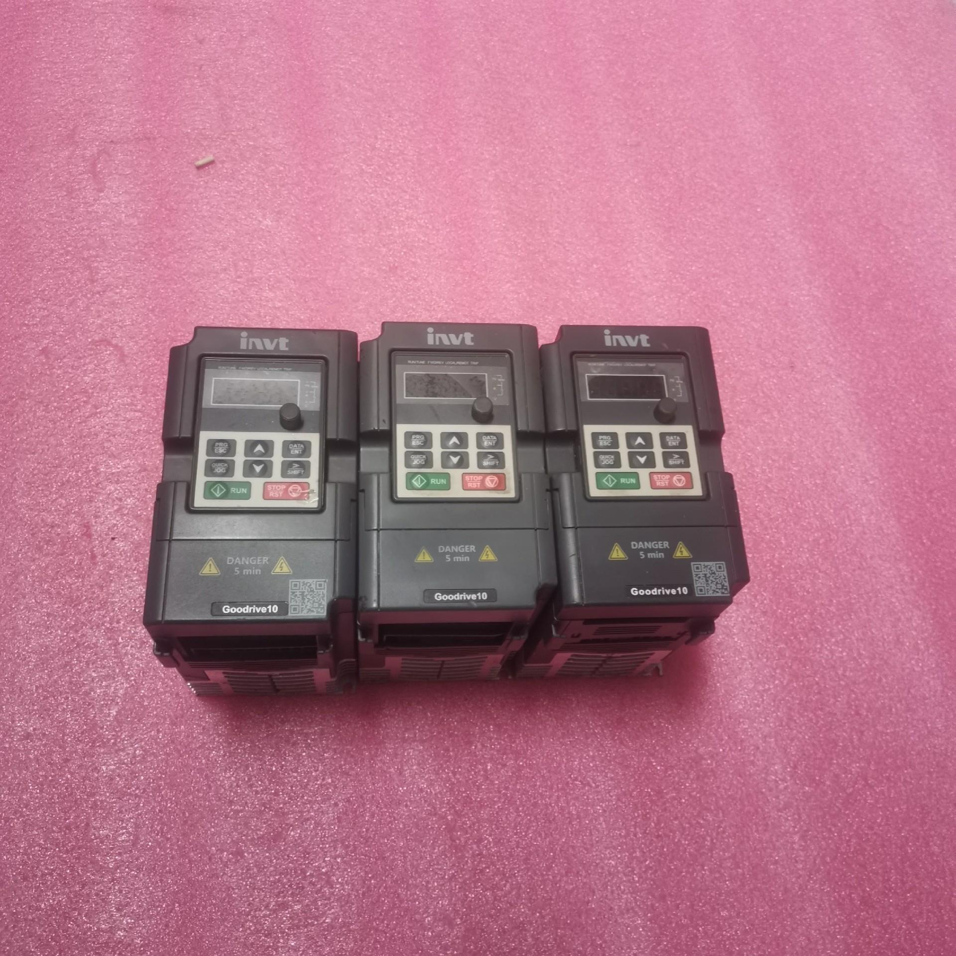 （设备配件）英威腾变频器GD10-0R7G-S2-B 功能包好 实物如图