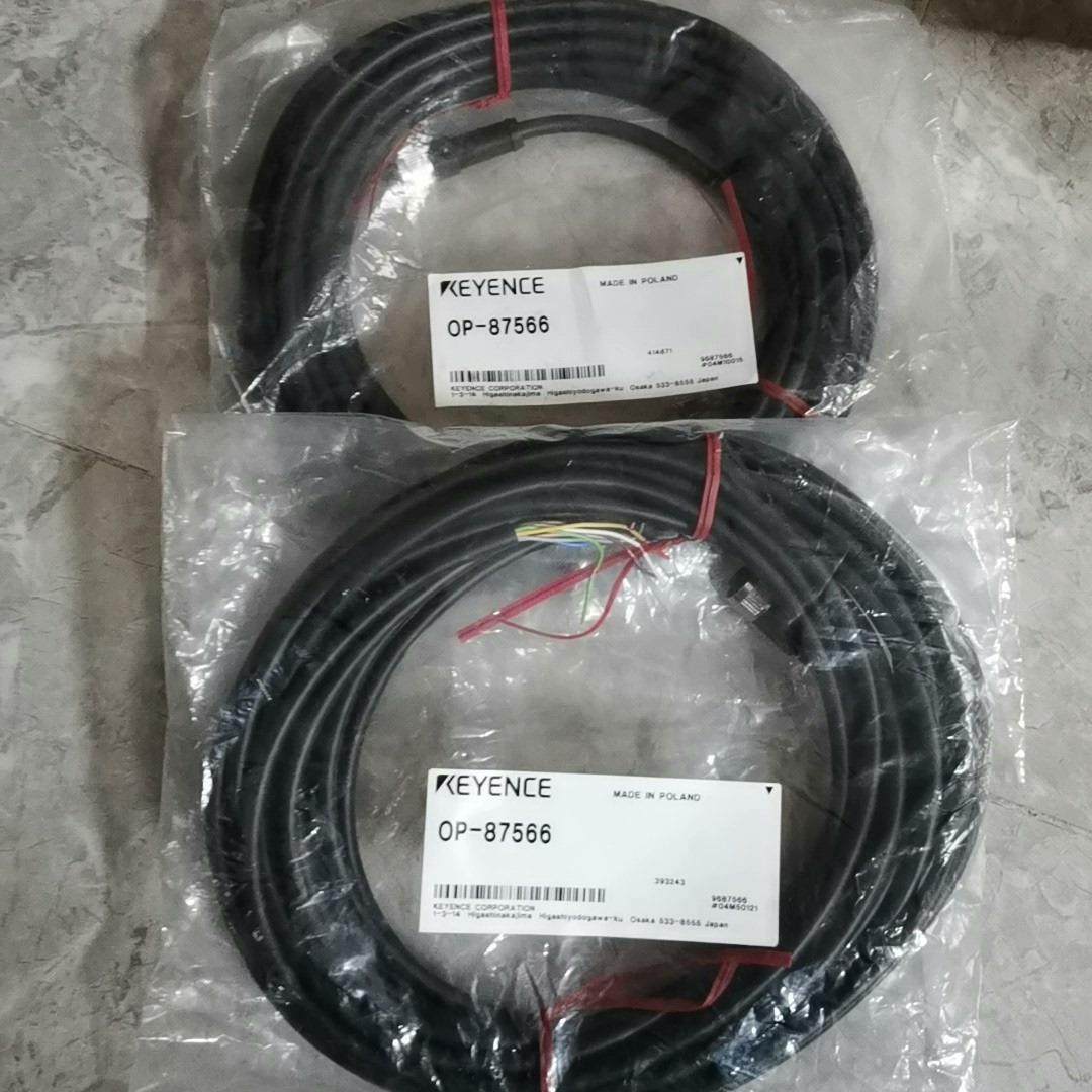全新原装正品基恩士OP-87566连接线，10米，电源数据传